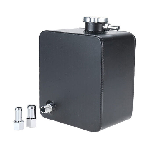 DURAFORCE Portable Aluminum Fuel Tank Racing Drift Fuel Cell Storage Tank with Cap 2.5 L
