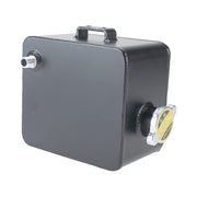 DURAFORCE Portable Aluminum Fuel Tank Racing Drift Fuel Cell Storage Tank with Cap 2.5 L