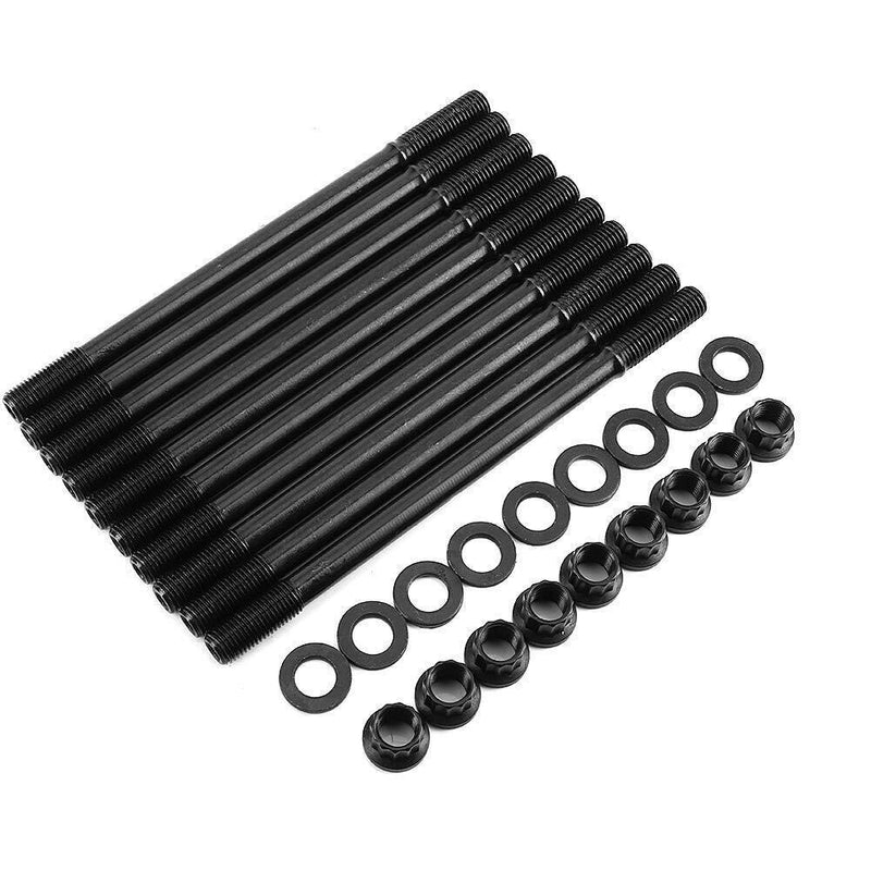 DURAFORCE 12-Point Cylinder Gasket Head Stud Bolt Kit For 1996-2000 Honda Civic 1.6L 208-4
