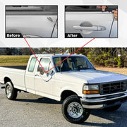 DURAFORCE FOR 1987-1997 FORD F150 F250 F350 DOOR WINDOW BELT SEAL WEATHERSTRIP 4 PIECE SET