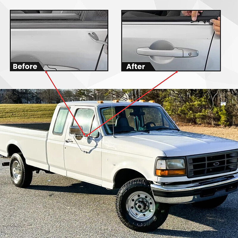DURAFORCE FOR 1987-1997 FORD F150 F250 F350 DOOR WINDOW BELT SEAL WEATHERSTRIP 4 PIECE SET