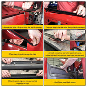 DURAFORCE FOR 1987-1997 FORD F150 F250 F350 DOOR WINDOW BELT SEAL WEATHERSTRIP 4 PIECE SET