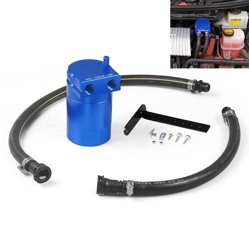 DURAFORCE Oil Catch Can Kit Aluminum for 2011-21 Ford F150 5.0L Raptor 2.7L 3.5L Ecoboost