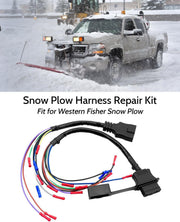 DURAFORCE 9 Pin Truck & Plow Side Repair Harness For Western 49308 1315315, 49317 1315310