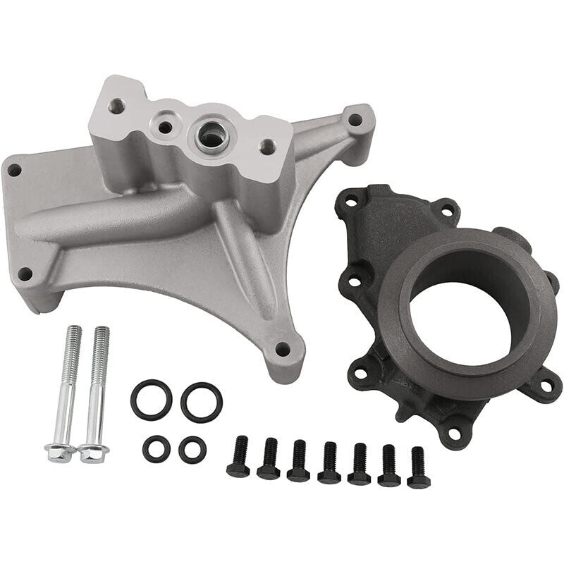 DURAFORCE For 1999.5-2003 Ford Diesel 7.3 7.3L 99.5-03 Turbo Pedestal &Exhaust Housing Kit