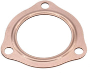 DURAFORCE For 2-1/2" Reusable Aluminum 3-Hole Exhaust Header Collector Flange Gaskets 2.5"