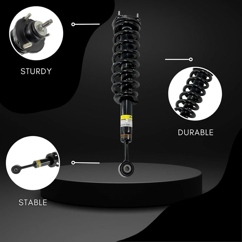 DURAFORCE 2x Front Shock Struts Assys For Lexus GX470 Toyota Land Cruiser 120 48510-69195