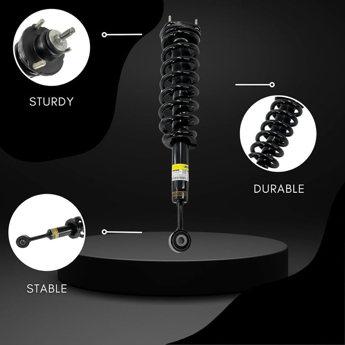 DURAFORCE 2x Front Shock Struts Assys For Lexus GX470 Toyota Land Cruiser 120 48510-69195