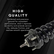 DURAFORCE 2x Front Shock Struts Assys For Lexus GX470 Toyota Land Cruiser 120 48510-69195