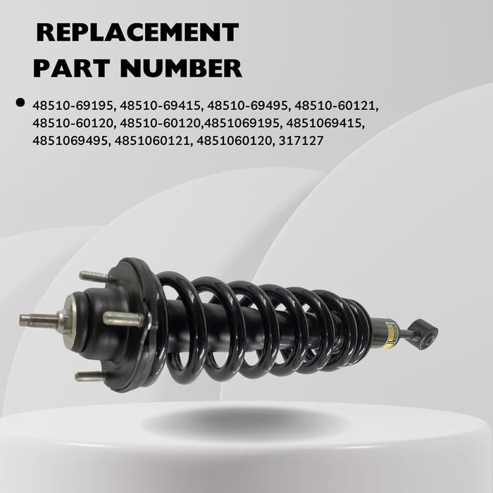 DURAFORCE 2x Front Shock Struts Assys For Lexus GX470 Toyota Land Cruiser 120 48510-69195