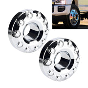 DURAFORCE Wheel Center Hub Caps For Ford F450 F550 2005-17 Super Duty Dually 10 Lug Wheel