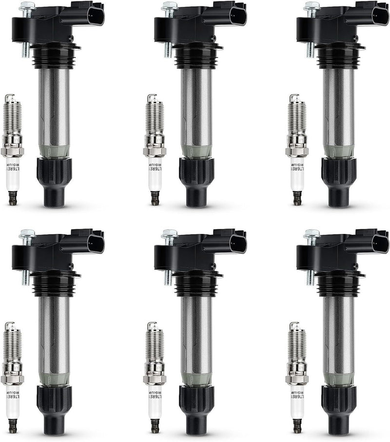 DURAFORCE 6 Ignition Coil Pack for GMC Acadia Chevy Traverse Cadillac ATS CTS Saturn UF569