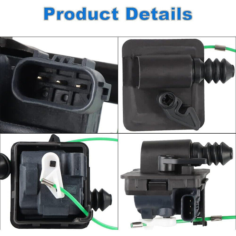 DURAFORCE Fuel Lid Actuator Gas Door Assembly B5 Fit For 2016-2021 Honda Civic EX LX 1.5L