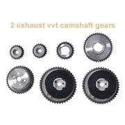 DURAFORCE Timing Chain Kit with Water Pump VVT Gears for GMC Chevy Buick Equinox 2.0L 2.4L