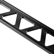 DURAFORCE Aluminum Battery Hold Tie Down Bracket Mount + 10'' Inch J-Hooks Bolts Universal