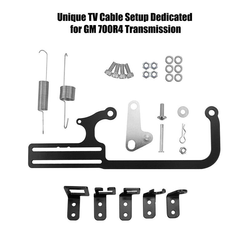 DURAFORCE 304147 For GM 700R4 Transmissions Throttle Carburetor Cable Mount Bracket EZ-EFI