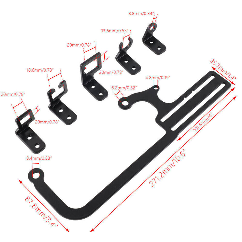 DURAFORCE 304147 For GM 700R4 Transmissions Throttle Carburetor Cable Mount Bracket EZ-EFI