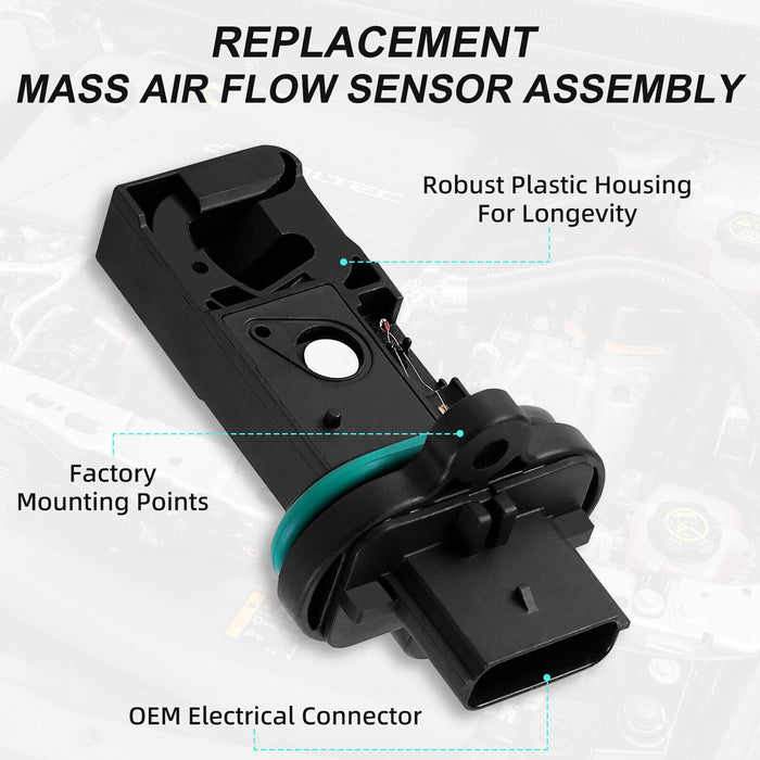 DURAFORCE Air Flow Sensor Meter MAF For 2017-2019 Chevrolet Cruze Verano Sonic Trax