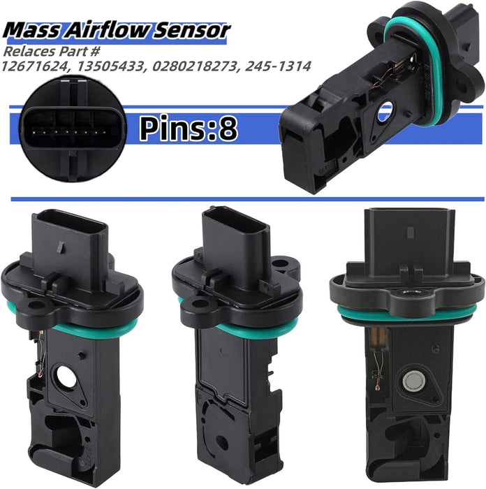 DURAFORCE Air Flow Sensor Meter MAF For 2017-2019 Chevrolet Cruze Verano Sonic Trax