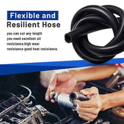 DURAFORCE Alumnium Baffled Oil Catch Can Oil Separator Kit Reservoir Tank with Breather BK