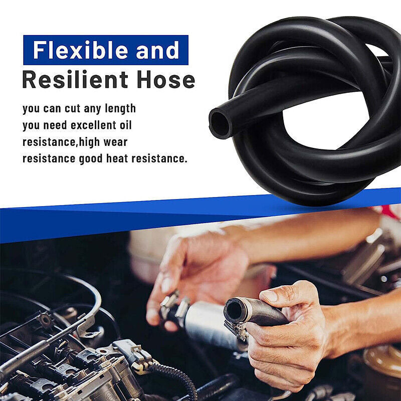 DURAFORCE Alumnium Baffled Oil Catch Can Oil Separator Kit Reservoir Tank with Breather BK
