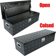 DURAFORCE 39"x13"x10" Aluminum For Pickup Truck Trunk Bed Tool Box Trailer Storage W/ Lock