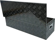 DURAFORCE 39"x13"x10" Aluminum For Pickup Truck Trunk Bed Tool Box Trailer Storage W/ Lock