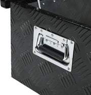 DURAFORCE 39"x13"x10" Aluminum For Pickup Truck Trunk Bed Tool Box Trailer Storage W/ Lock