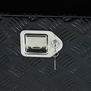 DURAFORCE 39"x13"x10" Aluminum For Pickup Truck Trunk Bed Tool Box Trailer Storage W/ Lock
