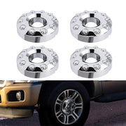 DURAFORCE 4Pcs 19.5 Inch 10 Lug Wheel Hub Center Caps For Ford F450 F550 2005-2016 5C3Z113