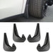 DURAFORCE 4X Wearing Mud Flaps Mudguards Fender Splash Guards For Dodge Challenger R/T SRT