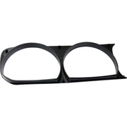 DURAFORCE 1 Pair Left + Right Side Black Headlight Bezel For 2008-2014 Dodge Challenger