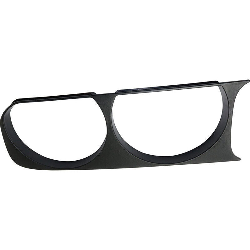 DURAFORCE 1 Pair Left + Right Side Black Headlight Bezel For 2008-2014 Dodge Challenger