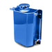 DURAFORCE 2L Blue Aluminum Coolant Radiator Overflow Reservoir Expansion Water Tank