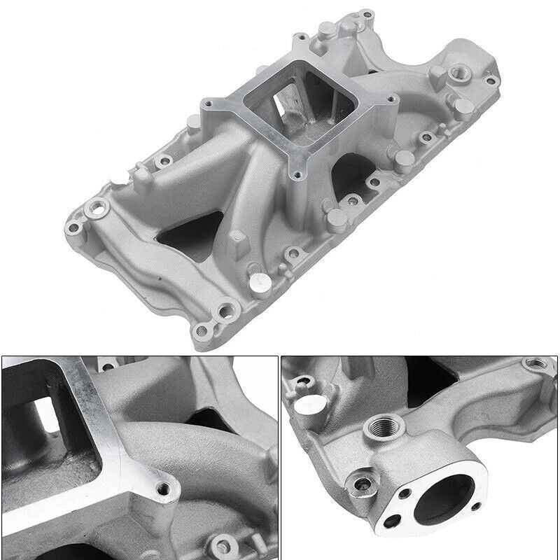 DURAFORCE High Rise Single Plane Intake Manifold for SB Ford 302 5.0L Small Block Engine