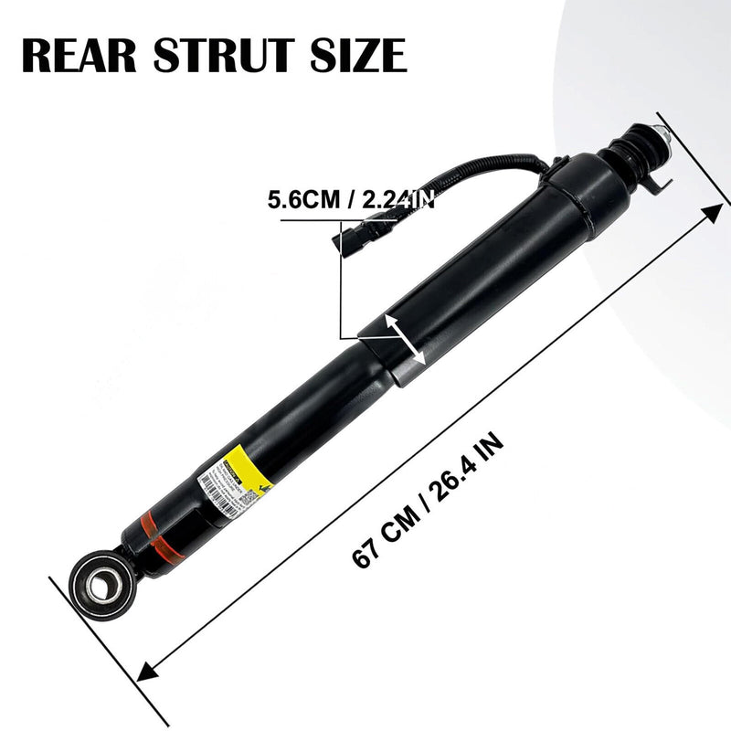 DURAFORCE 4X Front Rear Shock Absorber Strut Assys For Lexus GX470 Toyota Land Cruiser 120