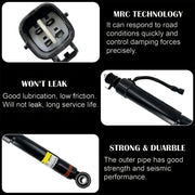 DURAFORCE 4X Front Rear Shock Absorber Strut Assys For Lexus GX470 Toyota Land Cruiser 120