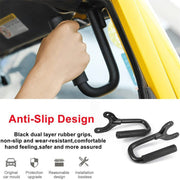 DURAFORCE Aluminum Grab Bar Front Grab Handle Fit For Jeep Wrangler TJ 1997-2006 2PCS