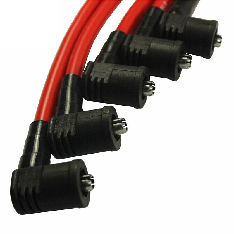 DURAFORCE 7mm Cable Spark Plug Ignition Wires For Honda Accord Civic Del Sol 92-00 2.3L