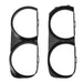 DURAFORCE LH & RH Front Headlight Bezel Lamp Cover Trim Set For 2015-2021 Dodge Challenger