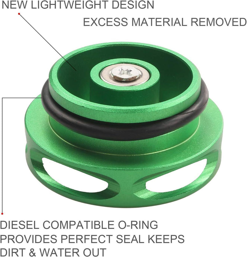 DURAFORCE Magnetic Diesel Fuel Cap Fit for 2013-2018 Dodge RAM TRUCK 1500 2500 3500