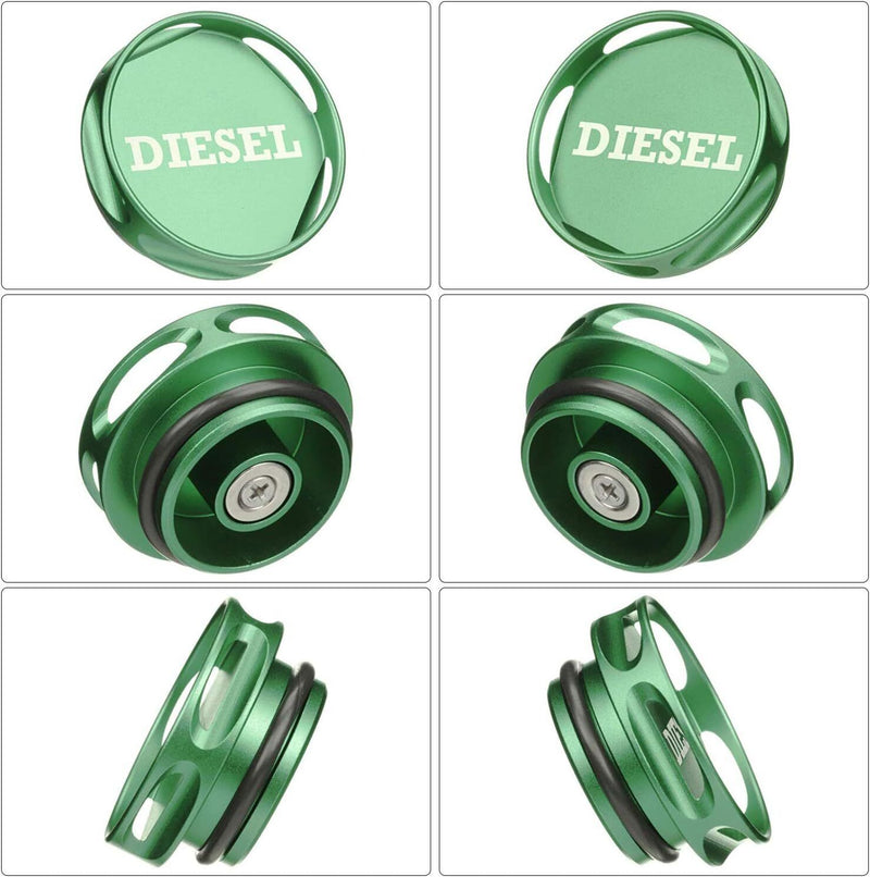 DURAFORCE Magnetic Diesel Fuel Cap Fit for 2013-2018 Dodge RAM TRUCK 1500 2500 3500