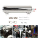 DURAFORCE 3" X 9" Polished Stainless Steel 32 OZ Radiator Coolant Over Flow Puke Tank Can
