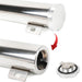 DURAFORCE 3" X 9" Polished Stainless Steel 32 OZ Radiator Coolant Over Flow Puke Tank Can