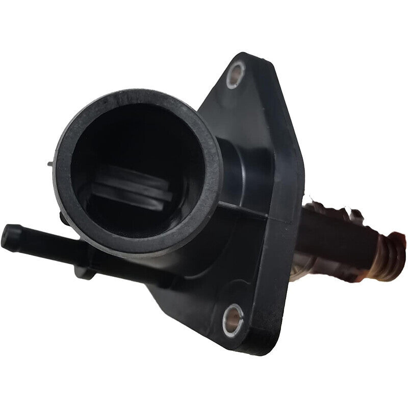 DURAFORCE Water Outlet+Thermostat For 14-20 Cadillac Chevrolet Silverado 1500 GMC 12666569