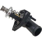 DURAFORCE Water Outlet+Thermostat For 14-20 Cadillac Chevrolet Silverado 1500 GMC 12666569
