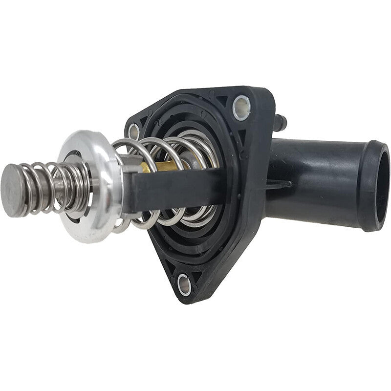 DURAFORCE Water Outlet+Thermostat For 14-20 Cadillac Chevrolet Silverado 1500 GMC 12666569