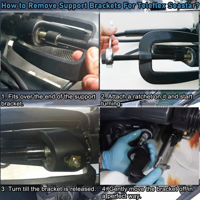 DURAFORCE For Seastar Hydraulic Steering Support Bracket Puller Removal Tool HS5157 New