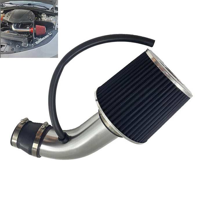 DURAFORCE 3" Inch Cold Air Intake Filter Induction Kit Pipe Aluminum Power Flow Hose