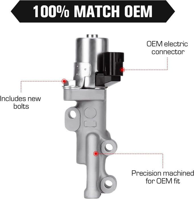 DURAFORCE 2PCS Left & Right VVT Valve Engine Variable Timing Solenoid For Nissan Infiniti